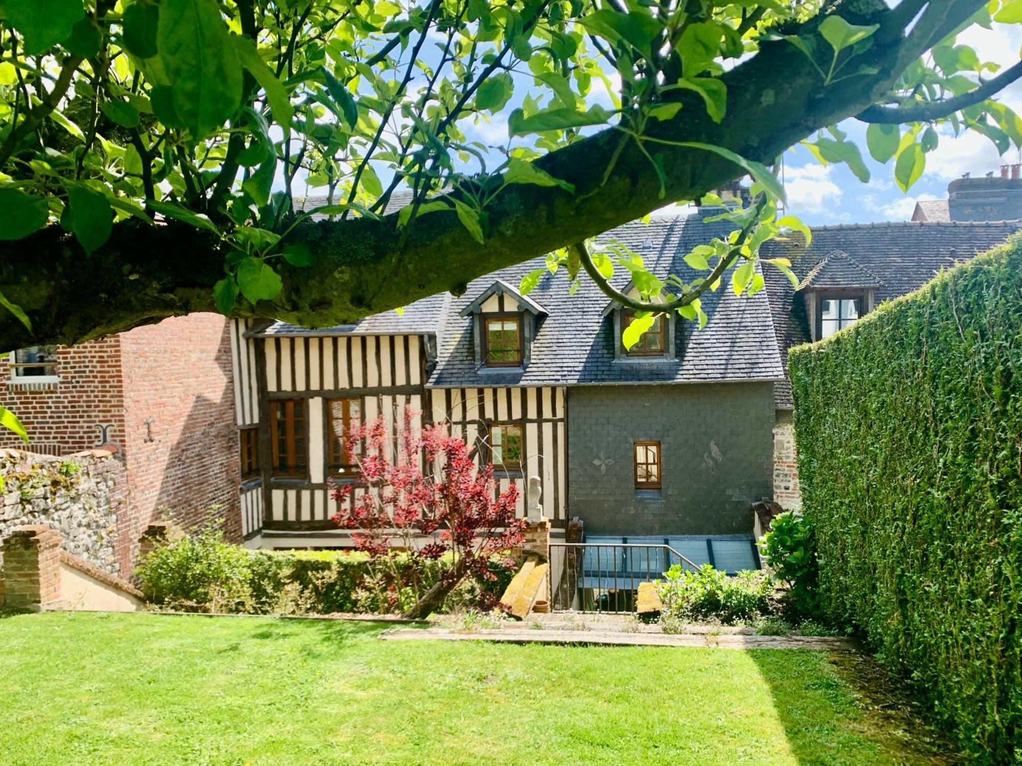 La Maison Blanche Du 10Honfleur Luaran gambar